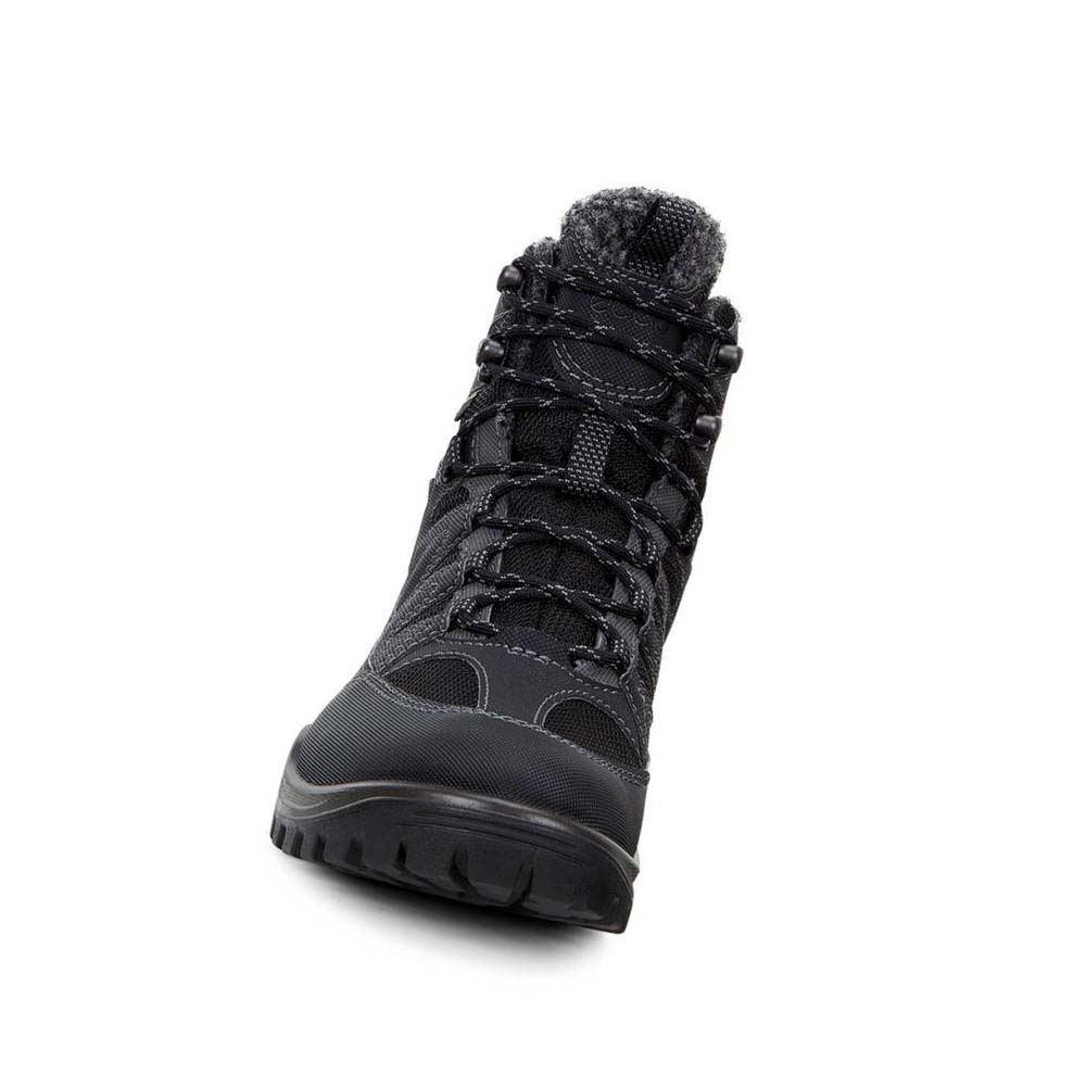 Women's Ecco Womens Xpedition Iii Gtx Boots Black | USA 57ILH